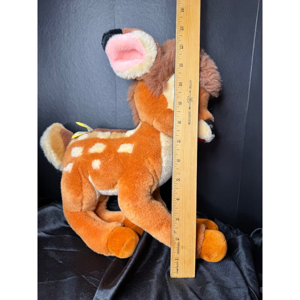 Gund Bambi Plush Stuffed Toy Walt Disney Movie Character Deer 14" Vintage RARE
